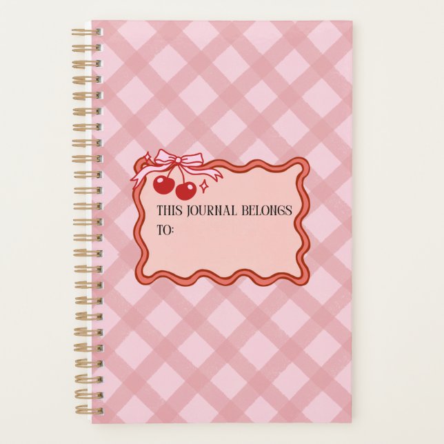 Agenda Cute Cherry  (Frente)