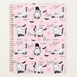 Agenda Cute Ghost Cats Halloween