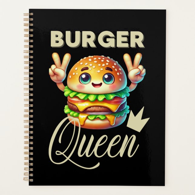 Agenda Cute Kawaii Hamburger (Frente)