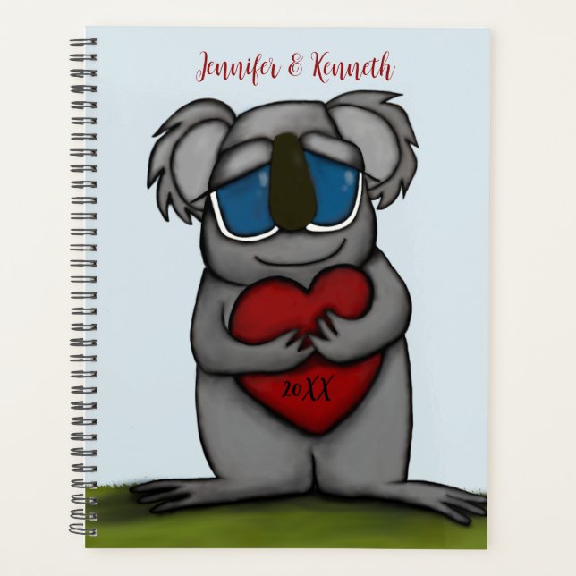 Agenda Cute Koala Bear (Frente)