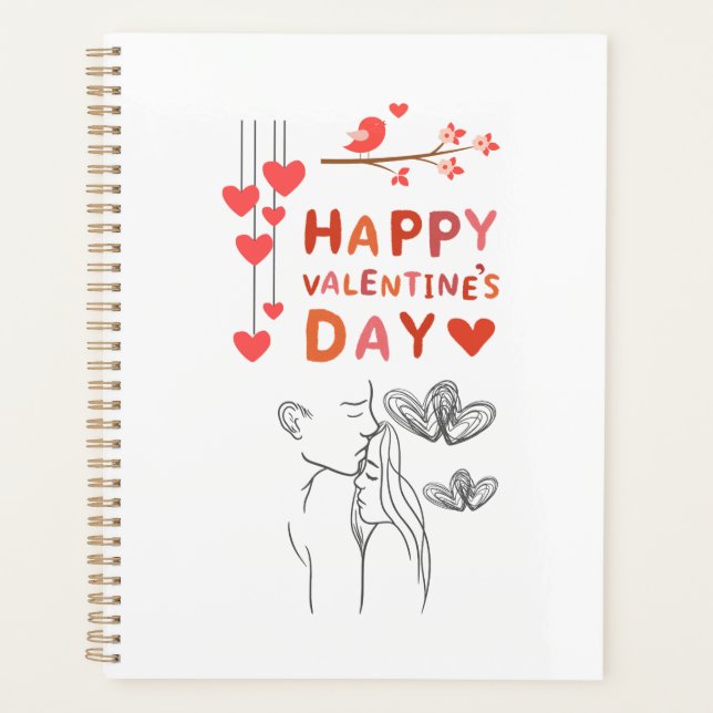 Agenda Cute Love Couple  (Frente)