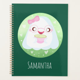 Agenda Cute Matcha Latte Fantasma