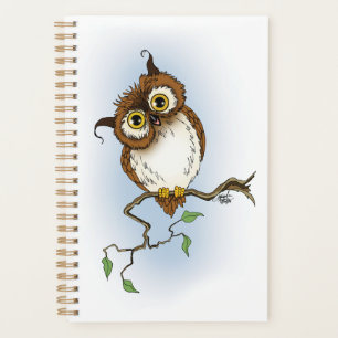 Agenda Cute Owl Brown Hoot