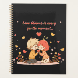 Agenda Cute Romantic Anime Couple - Love Moment