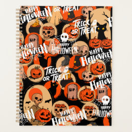 Agenda  Cute & Scary Halloween Spooky vibes 