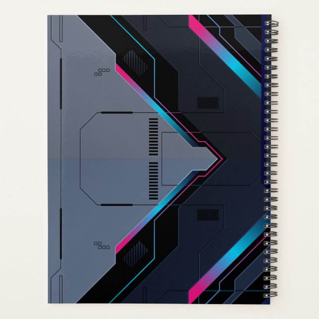 Agenda Cyberpunk Mecha Armor | Personalized Gamer Mission (Verso)