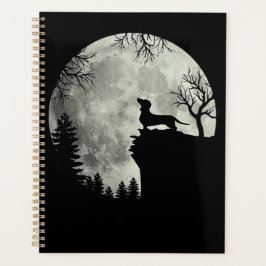 Agenda Dachshund E Lua Halloween