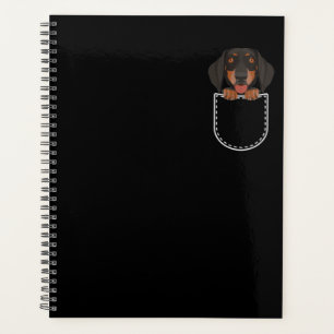Agenda Dachshund No Bolso De Mama