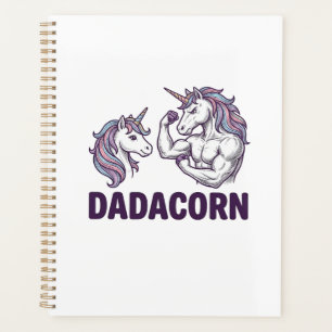 Agenda Dadacorn Camiseta De Pai De Unicórnio Engraçado De