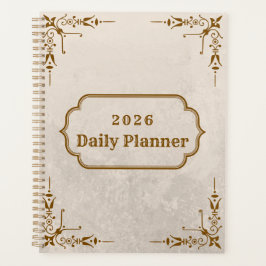 Agenda Daily Planner 2026