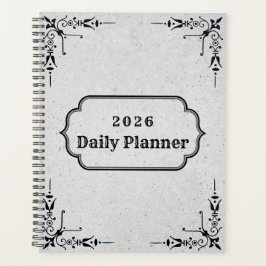 Agenda Daily Planner 2026