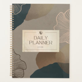 Agenda Daily Planner 2026 – Minimal Beige Aesthetic Journ