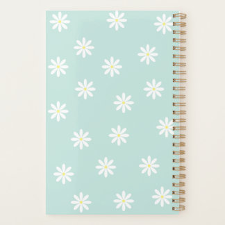 Agenda Daisy Bloom Planner – Soft Blue Floral Cover