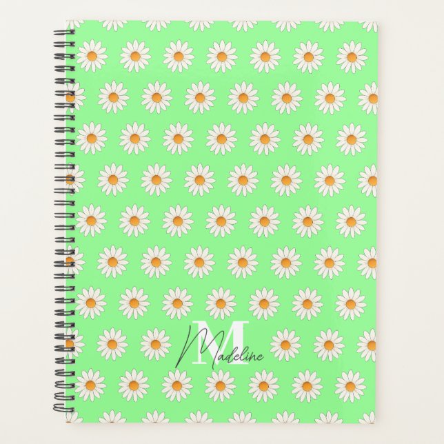 Agenda Daisy Floral Planner - Fofo e Na moda (Frente)