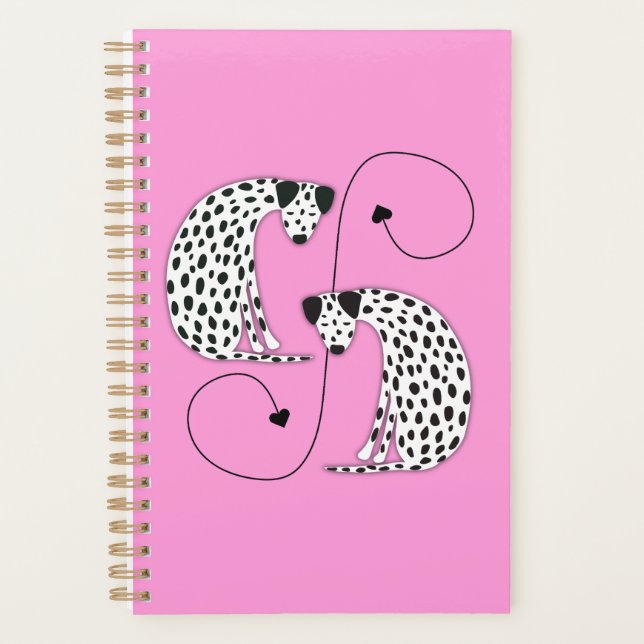 Agenda Dalmatian dogs Planner (Frente)