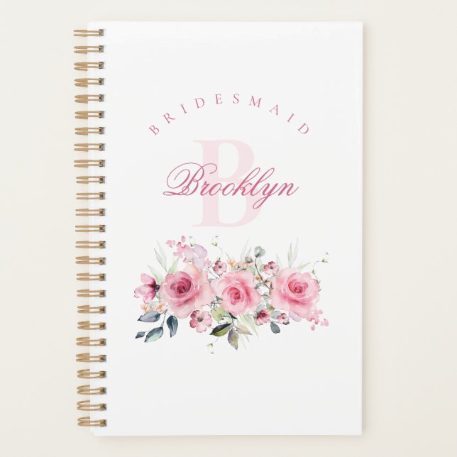 Agenda Damas de Honra Personalizadas Despedida de Solteir (Frente)