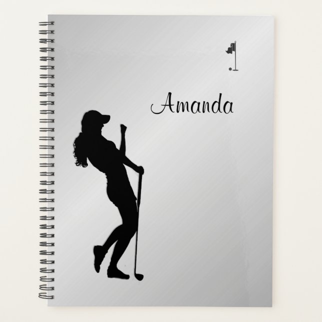 Agenda Damas Golfer Personal  (Frente)