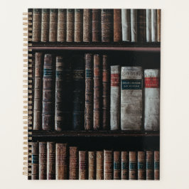 Agenda Dark Academia - prateleira estética