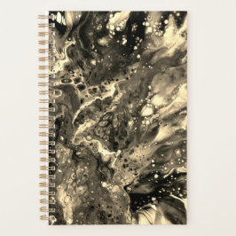 Agenda d'artiste. Motif abstrait. Anetka