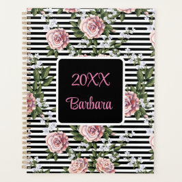 Agenda Data de Personalização das Rosas Rosa Anuais