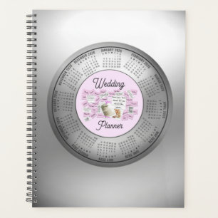 Agenda de Planejamento de Casamento Calendário 202