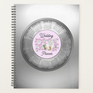 Agenda de Planejamento de Casamento Calendário 202