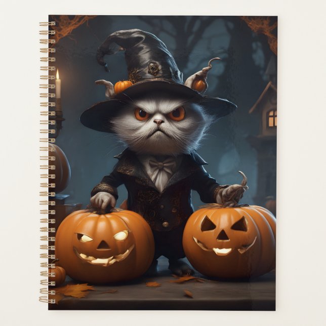Agenda decor de halloween (Frente)