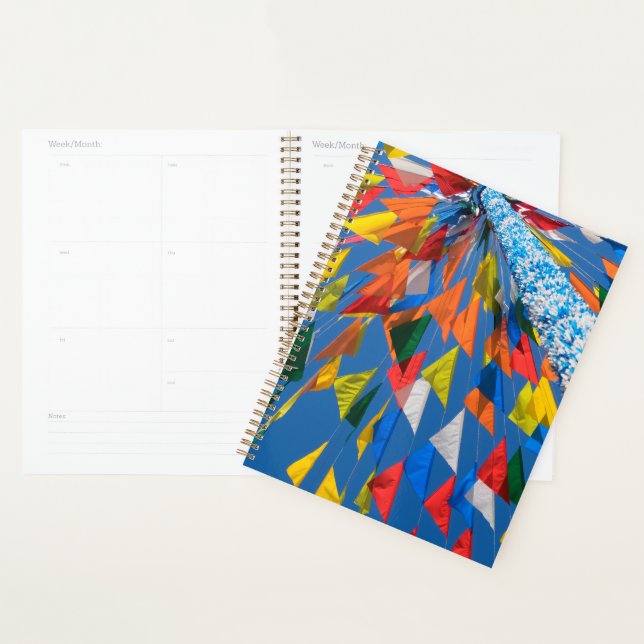 Agenda Decoração de Bandeira Triangular (Exibição)