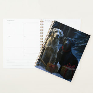 Agenda Decoração de Natal Trenó Nevado Labrador