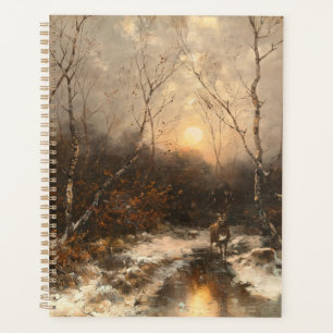 Agenda Deer in a Forest - Désiré Thomassin