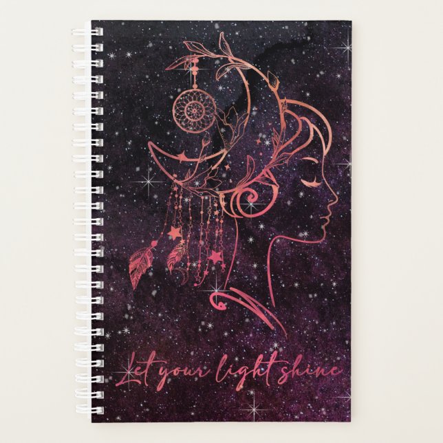 Agenda Deixe Sua Luz Brilhar (Frente)