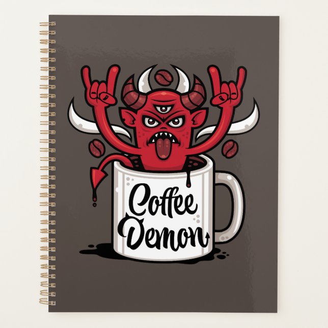 Agenda Demônio do café (Frente)