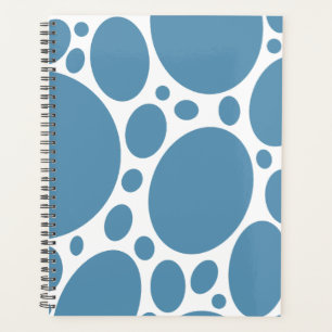 Agenda Denim Bule Bubbles