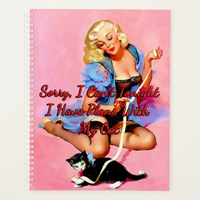 Agenda Denise Purty, de 1950, por Gil Elvgren (Frente)