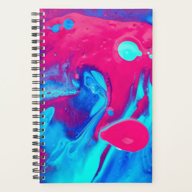 Agenda Dentro de uma lâmpada de lava (Frente)