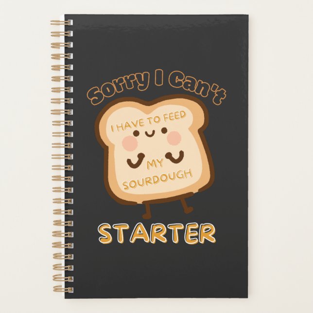 Agenda Desculpe, não posso ter que alimentar minha massin (Frente)