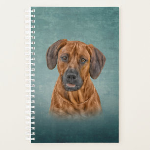 Agenda Desenhando Ridgeback da Rodésia