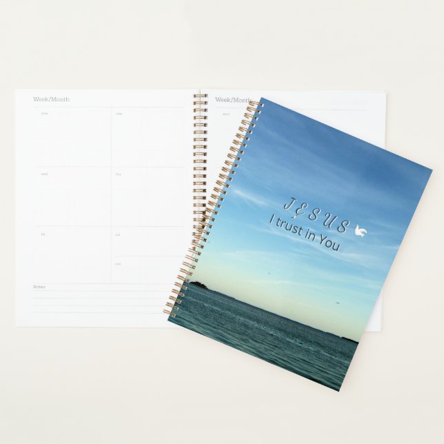 Agenda Desenho Céu de Jesus com Pomba (Exibição)