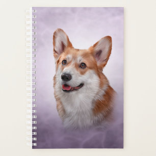 Agenda Desenho de galinha galesa Corgi