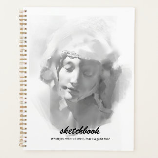 Agenda Desenho de Mulher de Estátua de Arte Mural