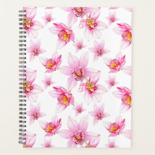 Agenda Desenho de Orquídeas em Aquarela 15