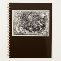 Desenho de tinta da besta híbrida