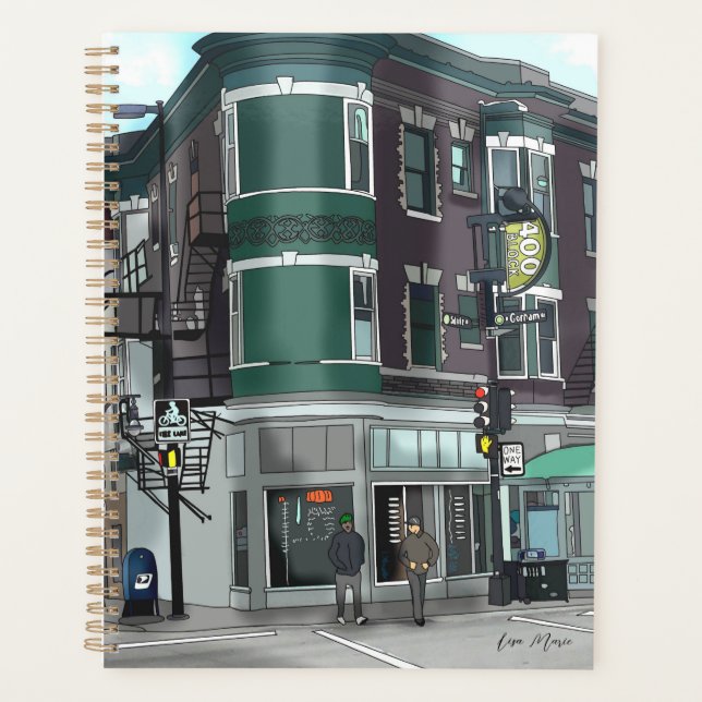 Agenda Desenho do Centro Madison, Wisconsin (Frente)