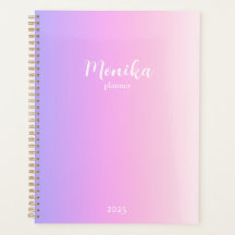 Desenho ombre violeta e rosa