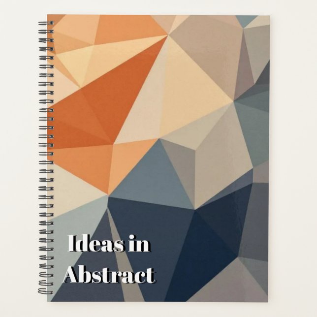 Agenda Desert Palette Geometry | Low Poly Terracotta Art (Frente)