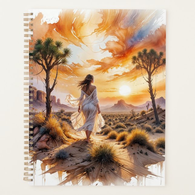 Agenda Desert Serenity: Mystical Journey Through the Sand (Frente)