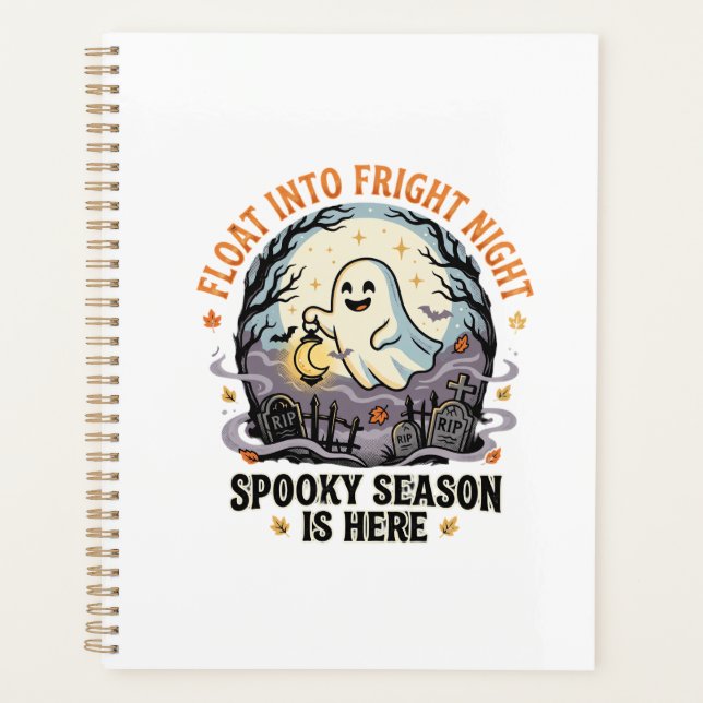 Agenda Desfile da Lua Fantasma de Halloween (Frente)