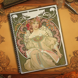 Agenda Design Clássico de Cartaz Art Nouveau