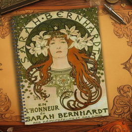 Agenda Design Clássico de Cartaz Art Nouveau