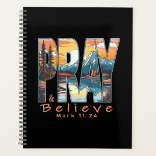 Agenda Design Cristão Rezar e Crer